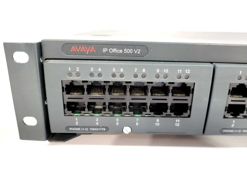Avaya IP Office 500 V2 700476005 Control Unit with 2x 700431778 1x 700504031 $