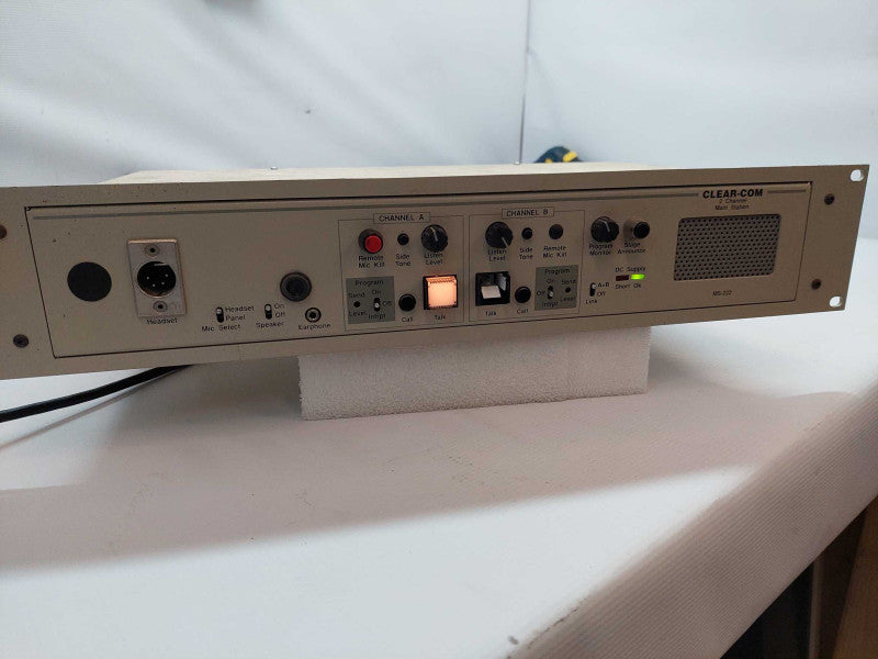Clear Come 2 Channel Rack Mountable Main Station Model: MS-222