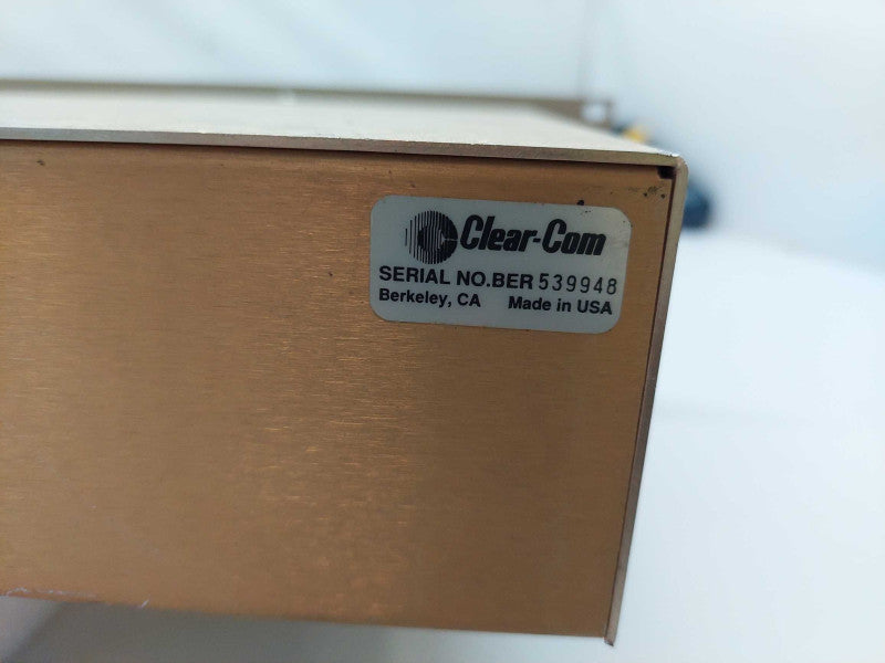 Clear Come 2 Channel Rack Mountable Main Station Model: MS-222