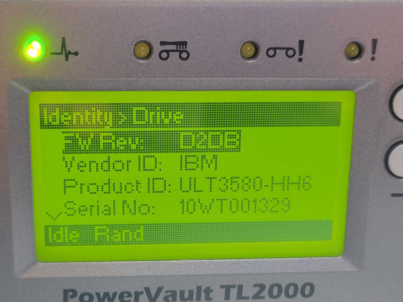 DELL PowerVault TL2000 Library with 2 x LTO-6 SAS Tape Drive  _