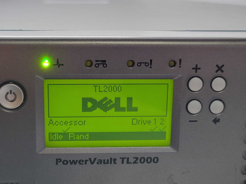 DELL PowerVault TL2000 Library with 2 x LTO-6 SAS Tape Drive  _