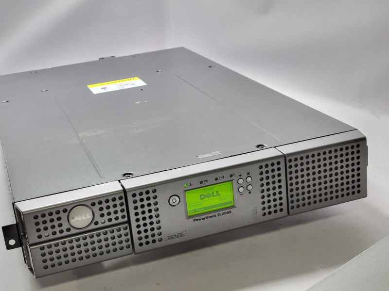 Dell PowerVault TL2000 Library 2U 24-Slots Tape Drive Library, 2x LTO-5 SAS _