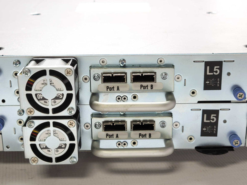Dell PowerVault TL2000 Library 2U 24-Slots Tape Drive Library, 2x LTO-5 SAS _