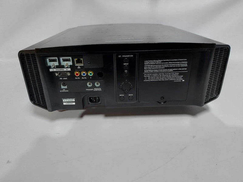 JVC DLA-X55RBU  1080P Home Theater Projector - 96 lamp hours #