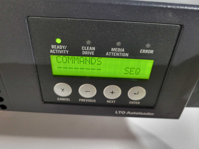 DELL POWERVAULT 122T TAPE DRIVE AUTOLOADER !