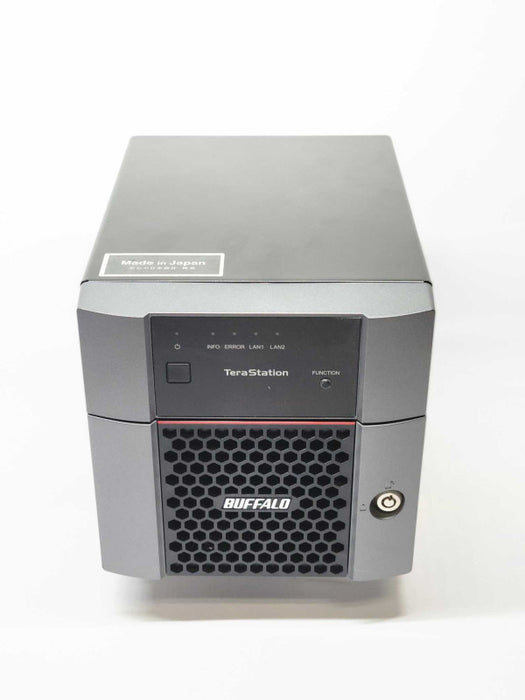 Buffalo(TS3210DN0402) 2-BAY NAS - Dual Core 1.4Ghz | 1GB RAM | (2x6TB) 12TB