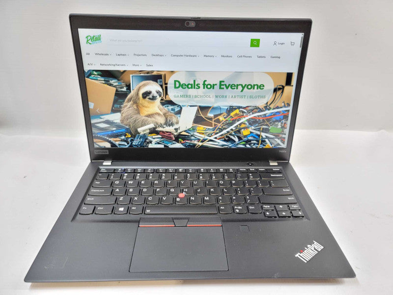 Lenovo ThinkPad T490s, i7-8565U, 16GB DDR4, 256GB m.2 Î²