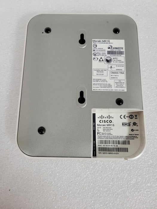 Cisco Meraki MR16 Wireless Access Point UNCLAIMED Q!
