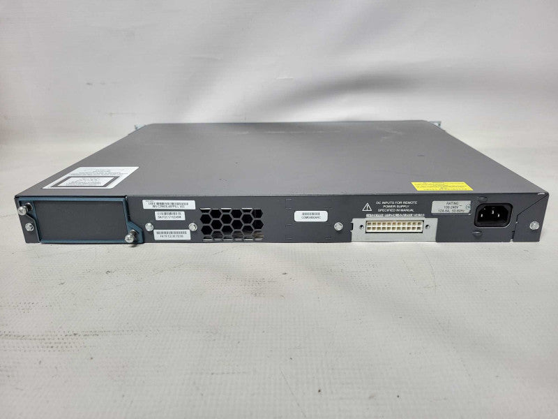 Cisco WS-C2960S-48FPS-L 48 Port PoE+ Gigabit Network Switch $