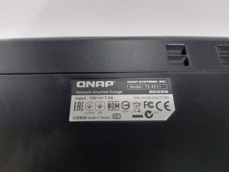 QNAP TS-451+ 4GB 4-Bay Personal Cloud NAS Media - READ #