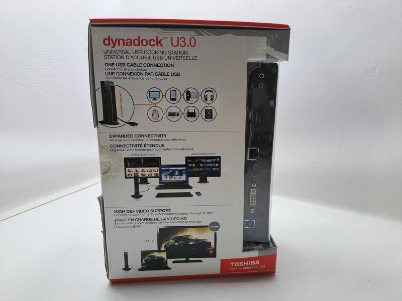 Toshiba Dynadock U3.0 Universal USB Docking Station )