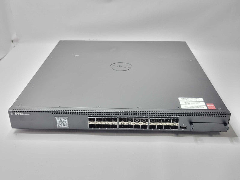 Dell Networking N4032F 24-Port 10 Gigabit SFP Switch w/ Dual Power Supplies Q_