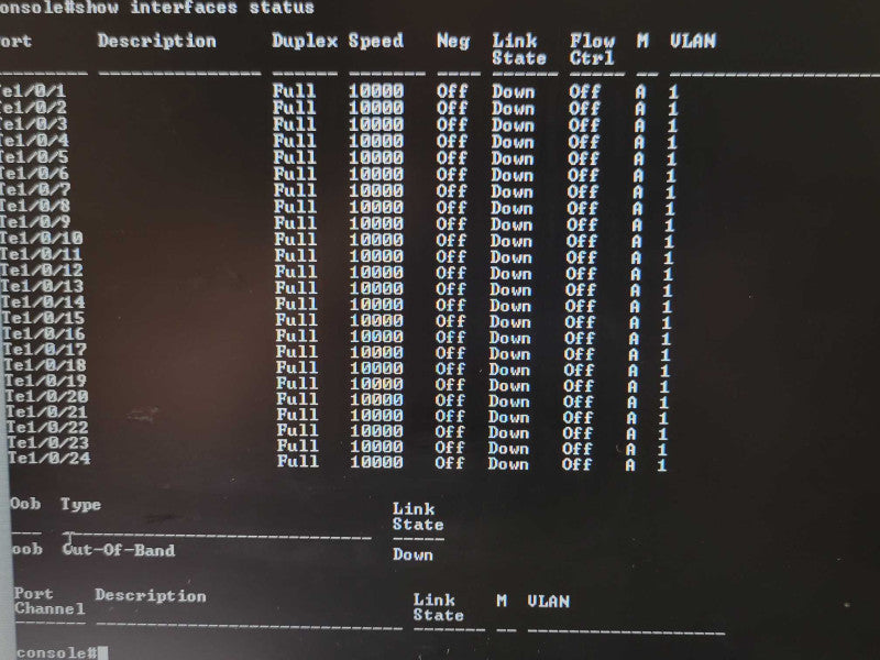 Dell Networking N4032F 24-Port 10 Gigabit SFP Switch w/ Dual Power Supplies Q_