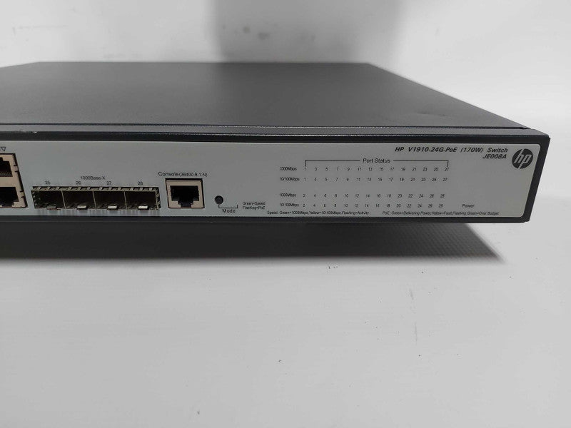 HP V1910-24G-PoE JE008A Gigabit PoE Network Switch  #