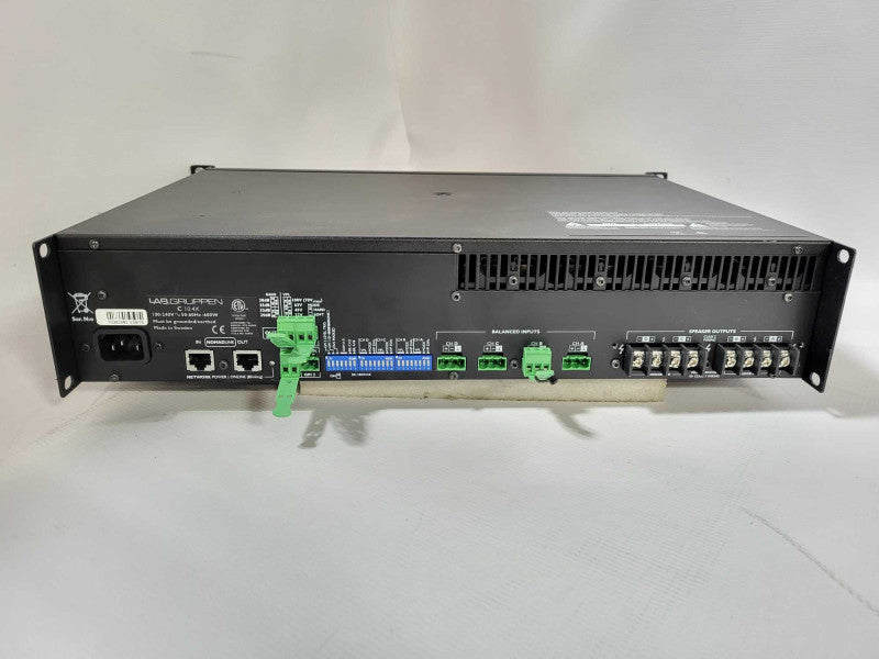 Lab Gruppen C 10:4X 4-Channel 1000W NomadLink Network Power Amplifier READ $