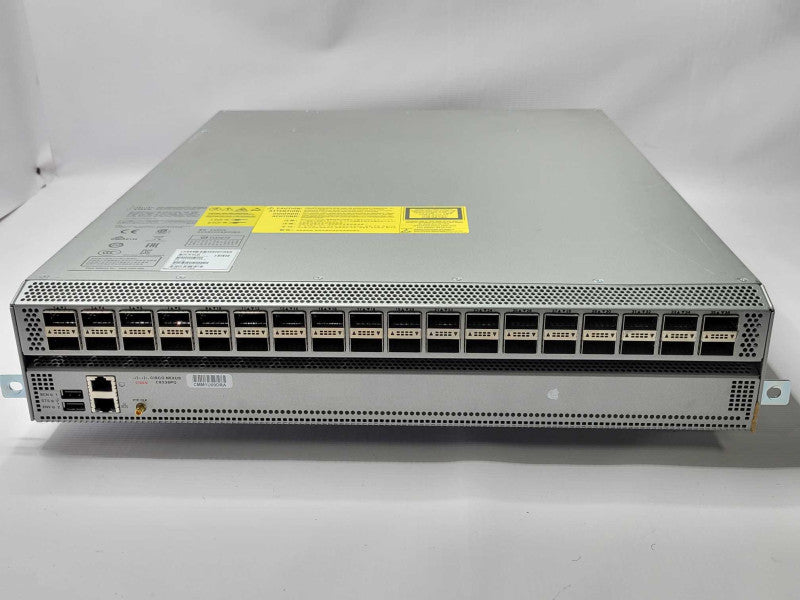 Cisco Nexus N9K-C9336PQ 36 Port Nexus 40G ACI Spine Switch 2x PSU, READ _