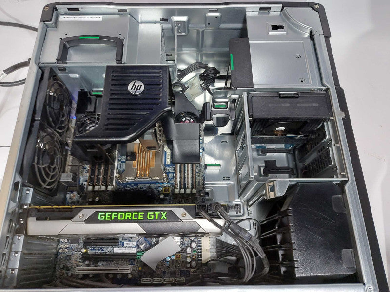HP Z620 Workstation Xeon E5-2650 V2 @ 2.60ghz 64gb ram gtx 780 1x 2TB HDD #