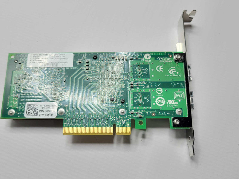 Dell Intel 0U810N Dual-Port 10GbE X520 PCIe Server Adapter, FH _
