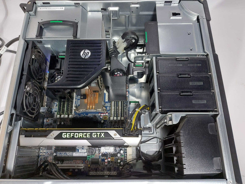 HP Z620 Workstation Xeon E5-2650 V2 @ 2.60ghz 64gb ram gtx 780 3x 2TB HDD #