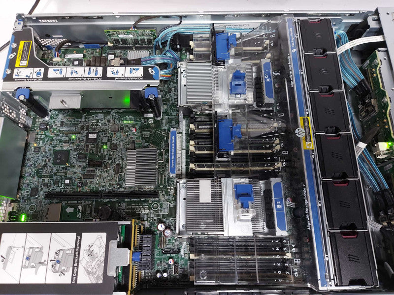HP proliant DL380p Gen8 2x Xeon E5-2609 @ 2.40ghz / 120gb ram / P420i raid #