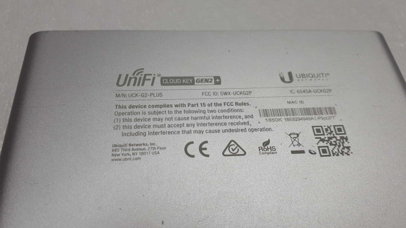 Ubiquiti UniFi Cloud Key Gen2 Plus UCK-G2-PLUS &