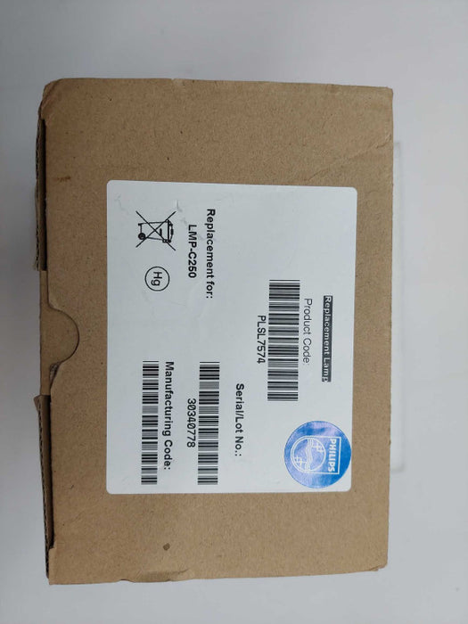 Projector Bulb Replacement Lamp LMP-C250 product code: PLSL7574