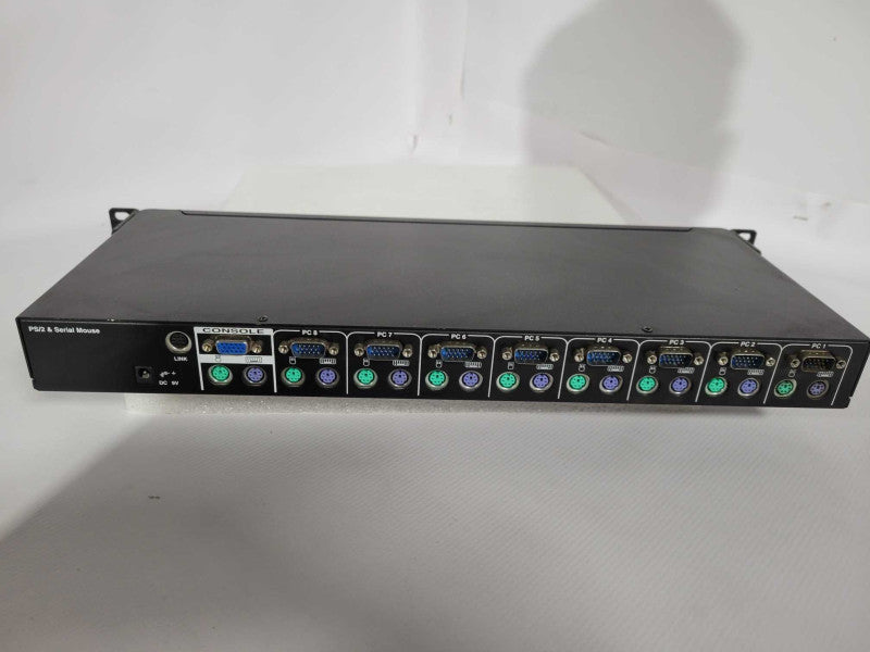 Starview SV831 8 Port KEYBOARD/MOUSE/MONITOR Sharing Switch RackmountPS/2 KVM !