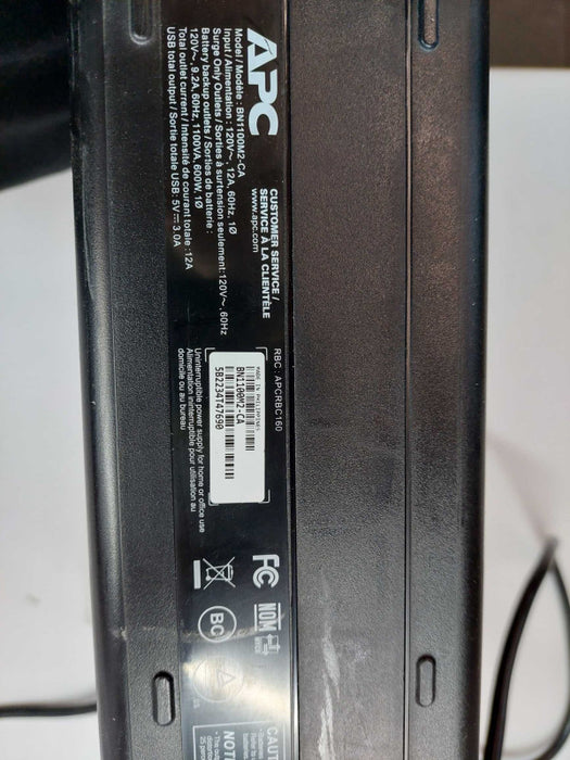 APC Back-UPS 1100 Model: BN1100M2-CA