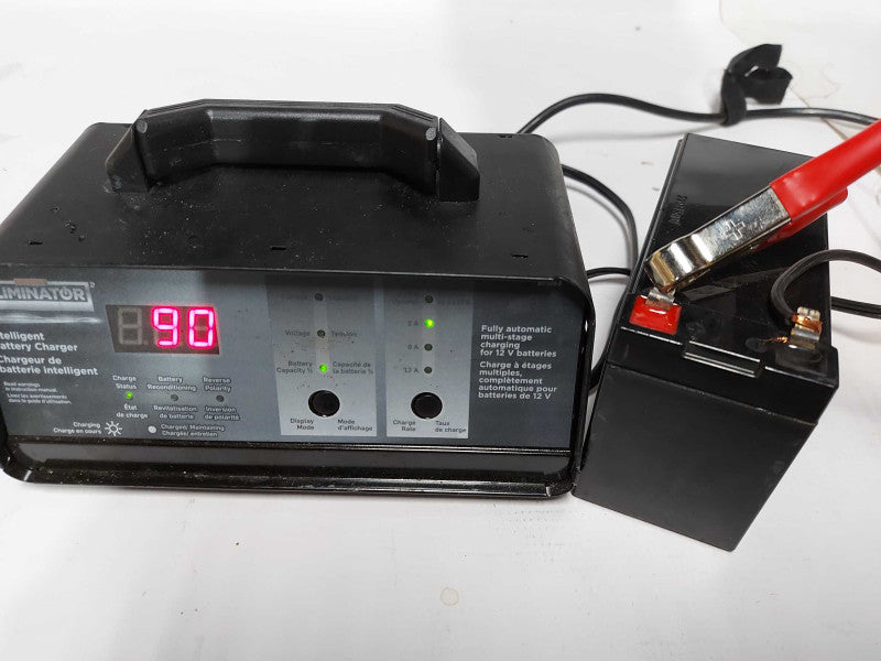 MotoMaster Eliminator Intelligent Battery Charger, 12/8/2A #