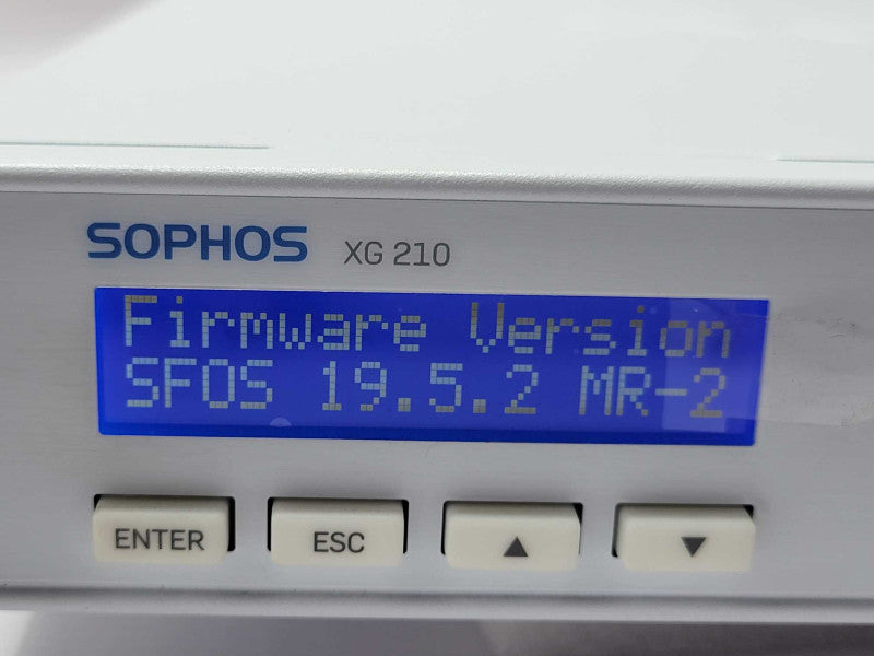 SOPHOS XG210 Network Security Firewall, Factory Reset, READ _