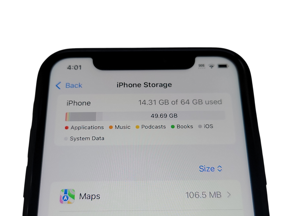 Apple iPhone XR - 64GB - Space Gray [A1984] (