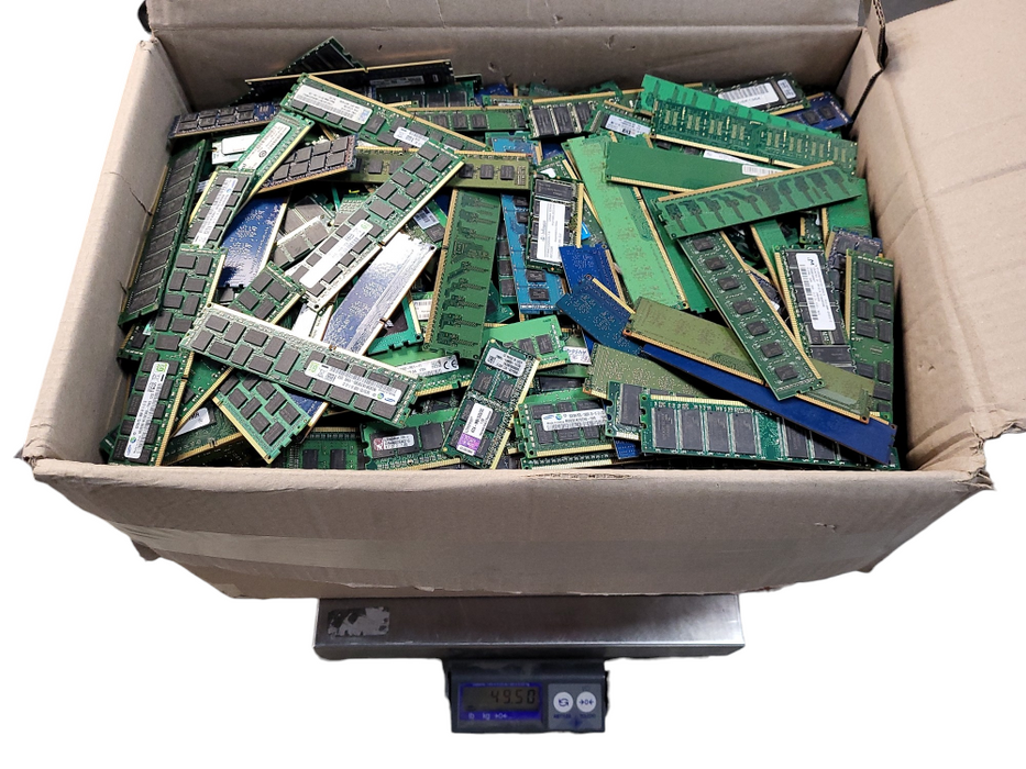 AS-IS Non-Heat Sink RAM/Memory 49.5LBS/22.4KG $