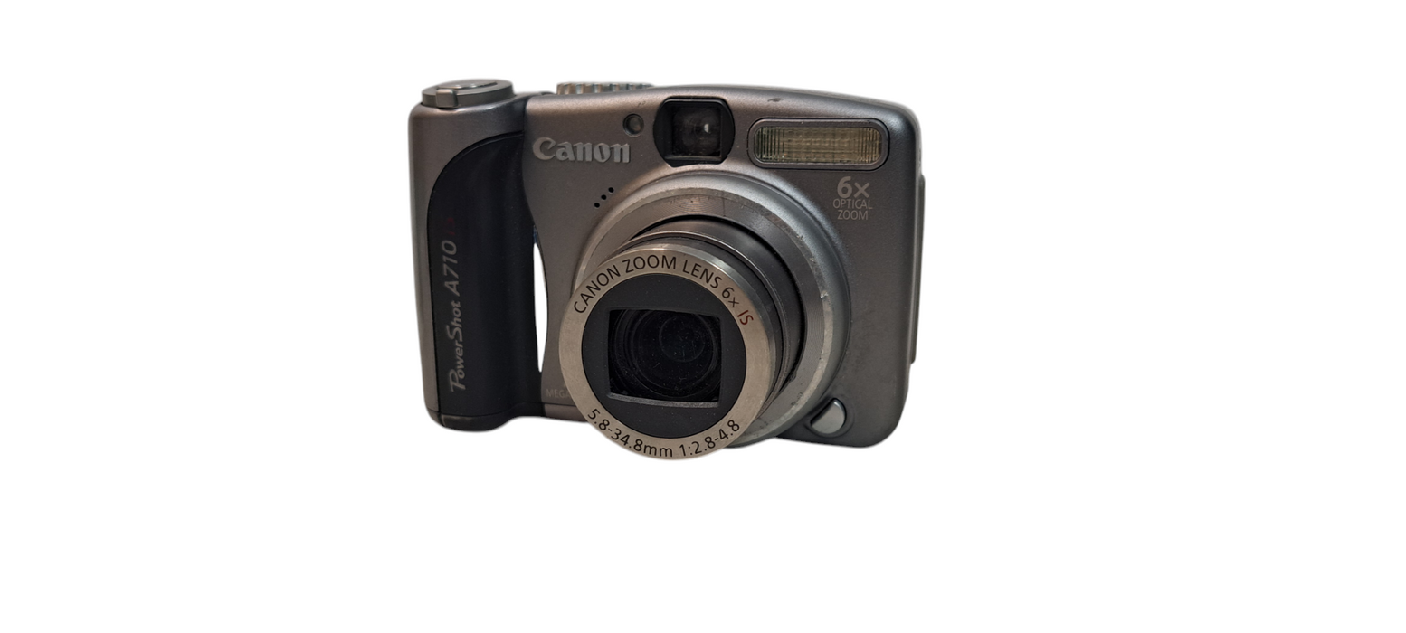 Canon PowerShot A710 IS 7.1MP 6x Optical Zoom Silver Digital Camera