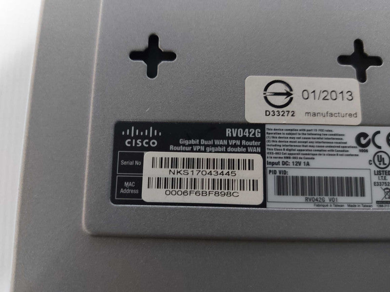 Cisco RV042G Small Business Gigabit Dual WAN VPN Router6 #