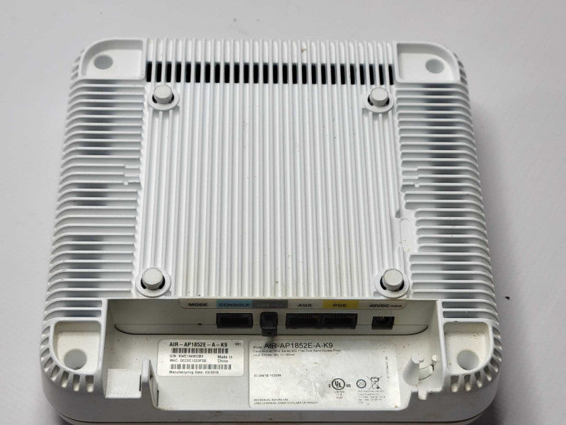 Cisco AIR-AP1852E-A-K9 Aironet 1852 SERIES 802.11AC Dual Band access point _
