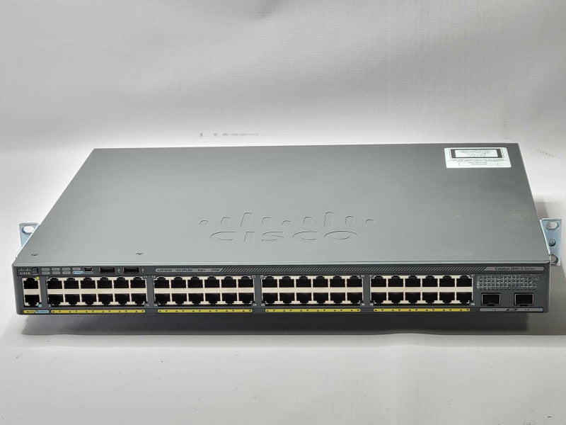 Cisco WS-C2960X-48LPD-L 48 Port PoE Gigabit Switch, Factory reset _