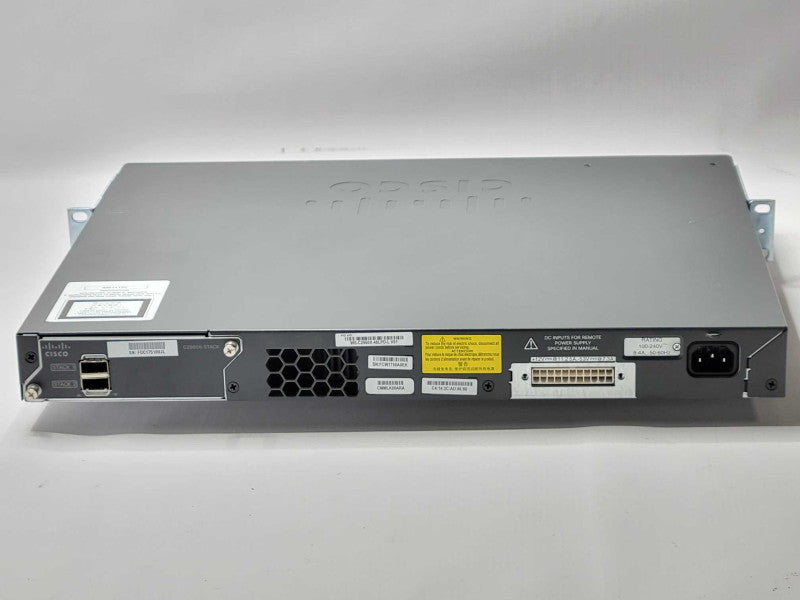Cisco WS-C2960X-48LPD-L 48 Port PoE Gigabit Switch, Factory reset _