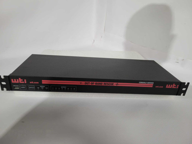 DSM-8NM-E GigE Console Server (8) Port RJ45 Dual Power Supply + Dual Ethernet !