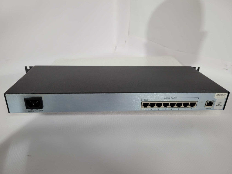 DSM-8NM-E GigE Console Server (8) Port RJ45 Dual Power Supply + Dual Ethernet !