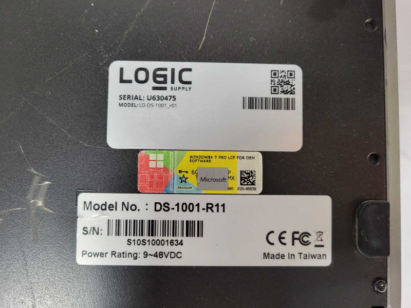 LOGIC SUPPLY LD-DS-1001_R01 Industrial Computer with AC $