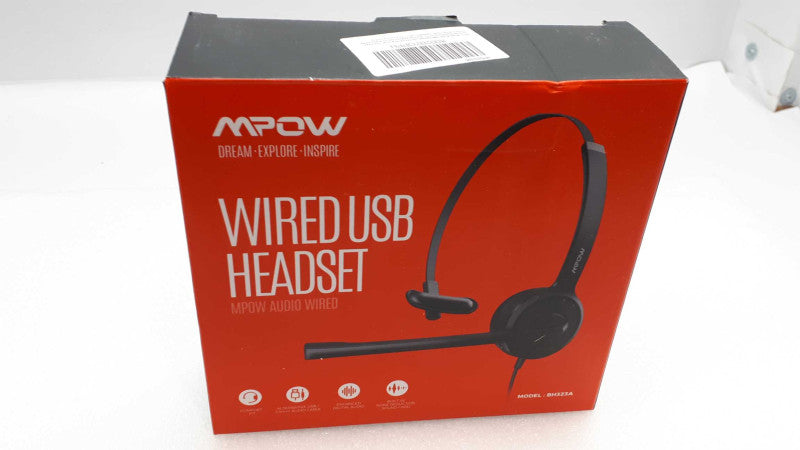 MPOW Wired USB Headset BH323A &