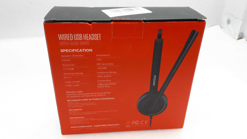 MPOW Wired USB Headset BH323A &