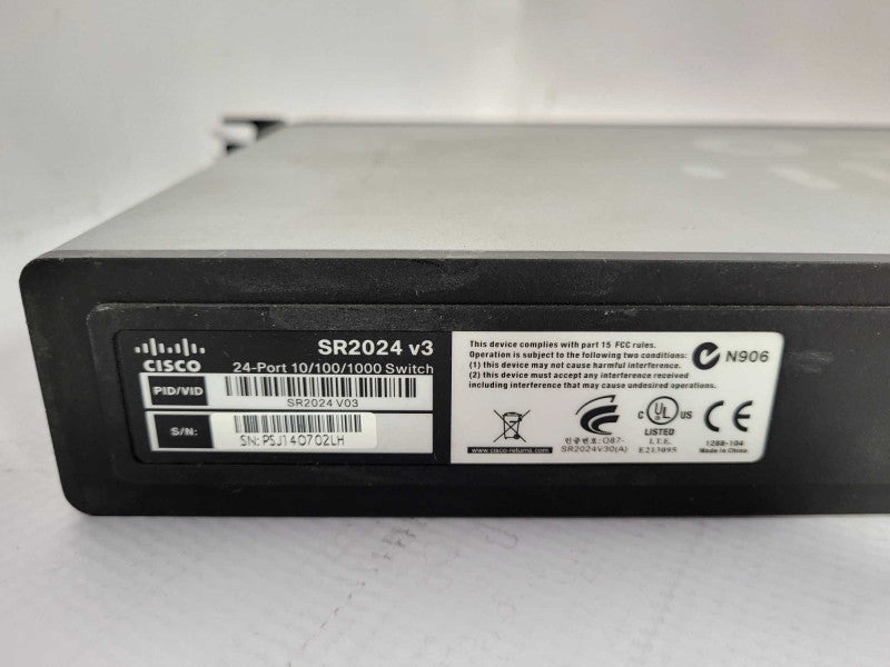 Cisco Small Business Unmanaged (SR2024) 24-Port Gigabit Switch $