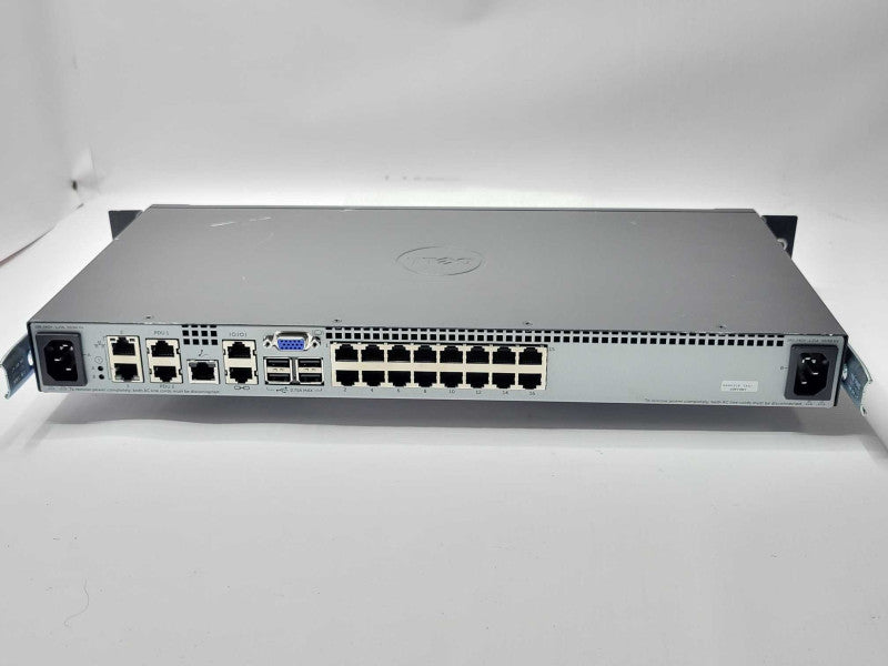Dell KVM 2162DS 16 Port Remote Console Switch 5FCNR, READ _