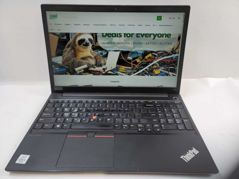 Lenovo ThinkPad E15 i5-10210U, 16GB DDR4, 256GB m.2 **NO AC ADAPTER QÎ²