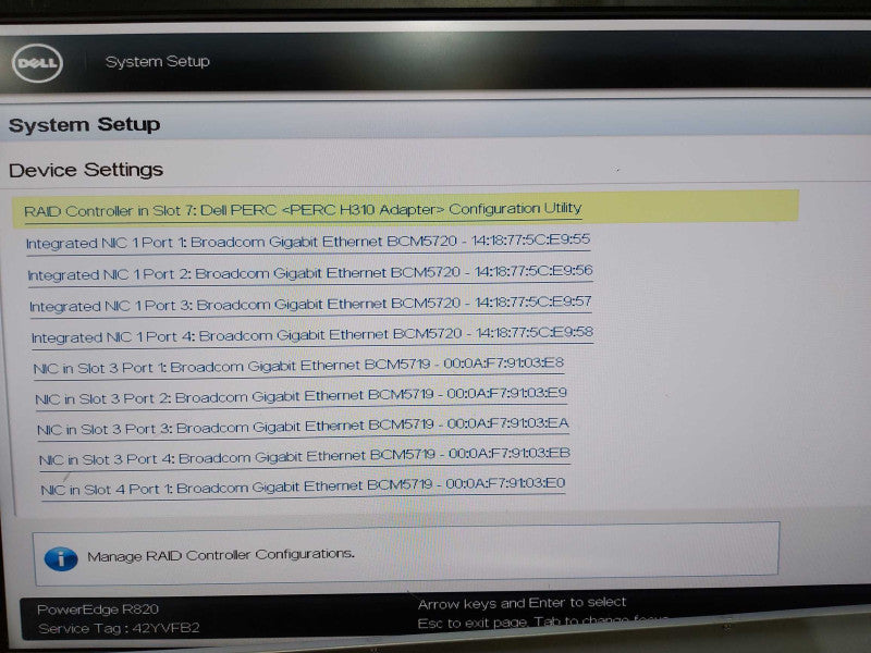 Dell Poweredge R820 4x Xeon E5-4627 V2 @ 3.30ghz / 256gb ram / H310 Raid #