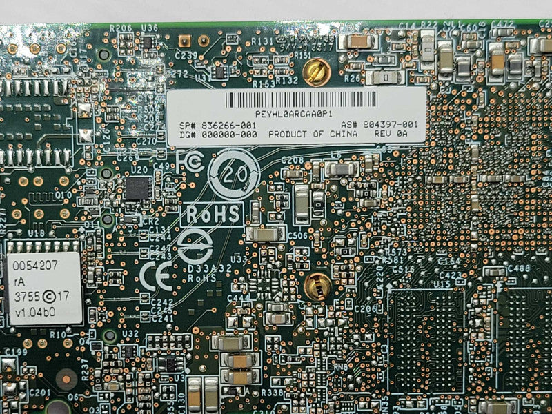 HPE 804397-001 Smart Array E208i-P SR Gen10 12G SAS Raid Controller, FH _