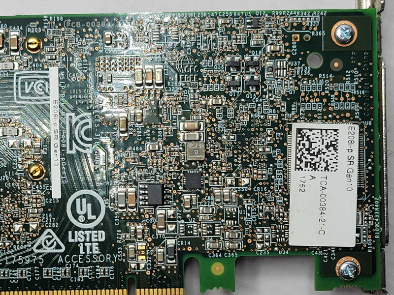HPE 804397-001 Smart Array E208i-P SR Gen10 12G SAS Raid Controller, FH _