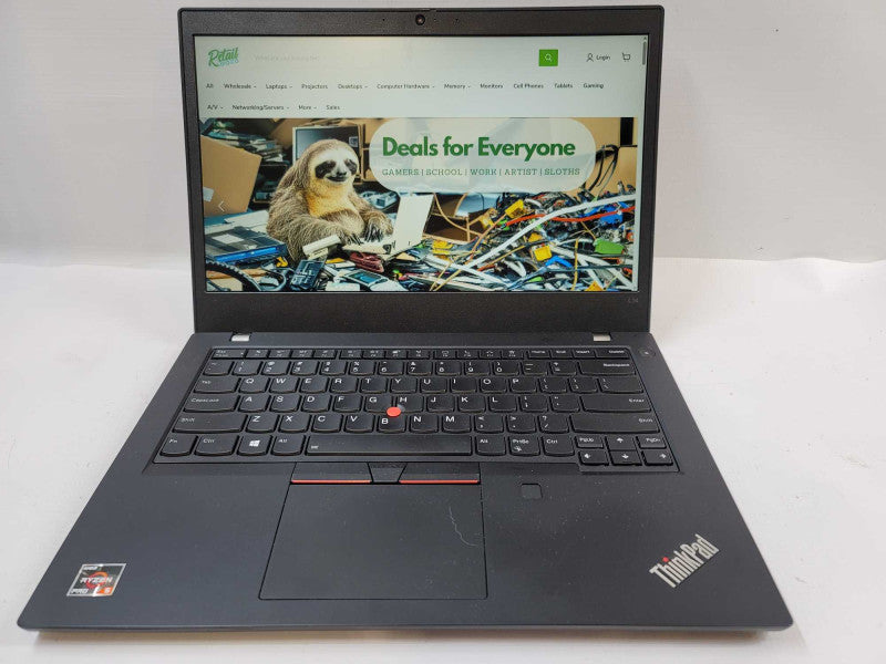 Lenovo ThinkPad L14 AMD Ryzen 5 Pro 5650U, 8GB DDR4, 256GB m.2 **NO AC ADAPTE Î²