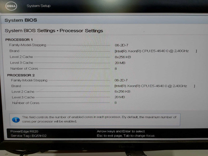 Dell Poweredge R820 2x Xeon E5-4640 @ 2.40ghz / 384gb ram / H710 raid ctrl #